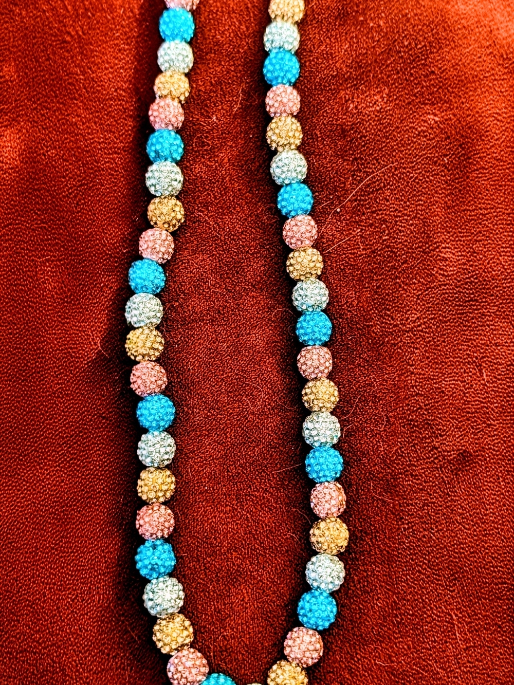 Beaded Rally Necklace Ice cream Inspired!